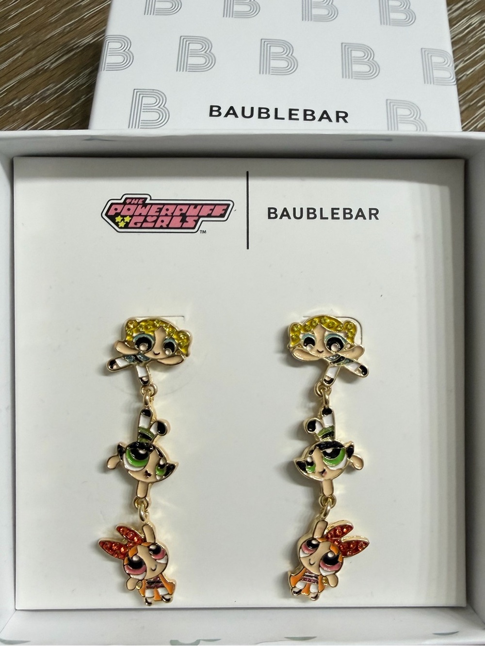 BaubleBar The Powerpuff Girls Dangle Earrings